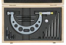 Sowa Tool 7111061 - Asimeto 7111061 0-6" x 0.001" Interchangeable Anvil Outside Micrometer Set