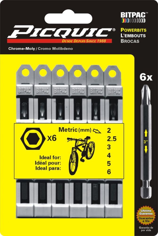 METRIC Allen Key BitPac Set Grey<span class=' ItemWarning' style='display:block;'>Item is usually in stock, but we&#39;ll be in touch if there&#39;s a problem<br /></span>