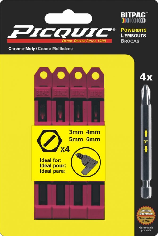 METRIC Slotted BitPac Set Red<span class=' ItemWarning' style='display:block;'>Item is usually in stock, but we&#39;ll be in touch if there&#39;s a problem<br /></span>