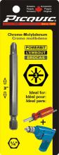 Picquic Tool Company Inc 88033 - 3 inch PozidrivÂ® # 3 Powerbit Carded