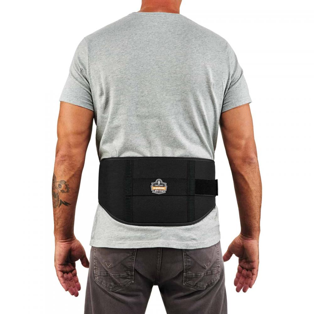 1500 L Black Weightlifting Style Back Support Brace<span class=' ItemWarning' style='display:block;'>Item is usually in stock, but we&#39;ll be in touch if there&#39;s a problem<br /></span>