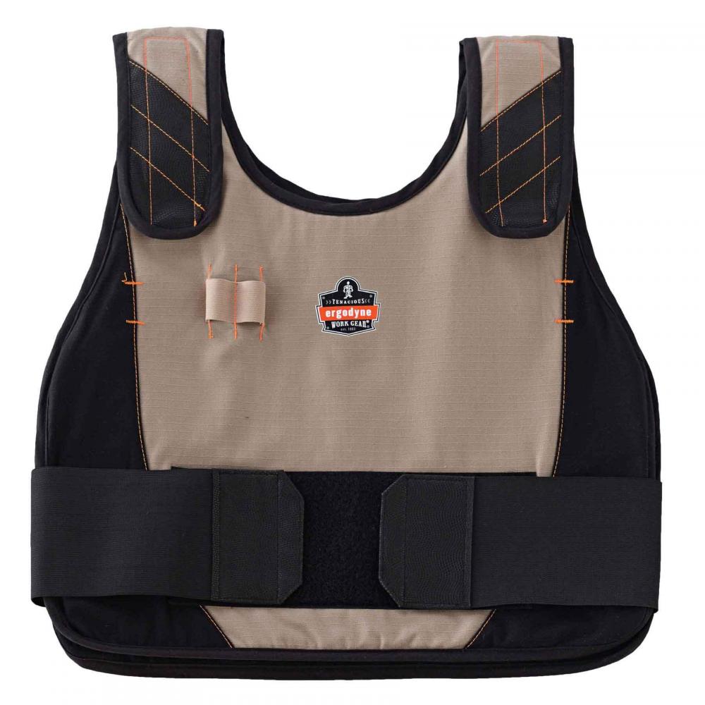 6225 S/M Khaki Premium FR Phase Change Cooling Vest - Vest Only<span class=' ItemWarning' style='display:block;'>Item is usually in stock, but we&#39;ll be in touch if there&#39;s a problem<br /></span>