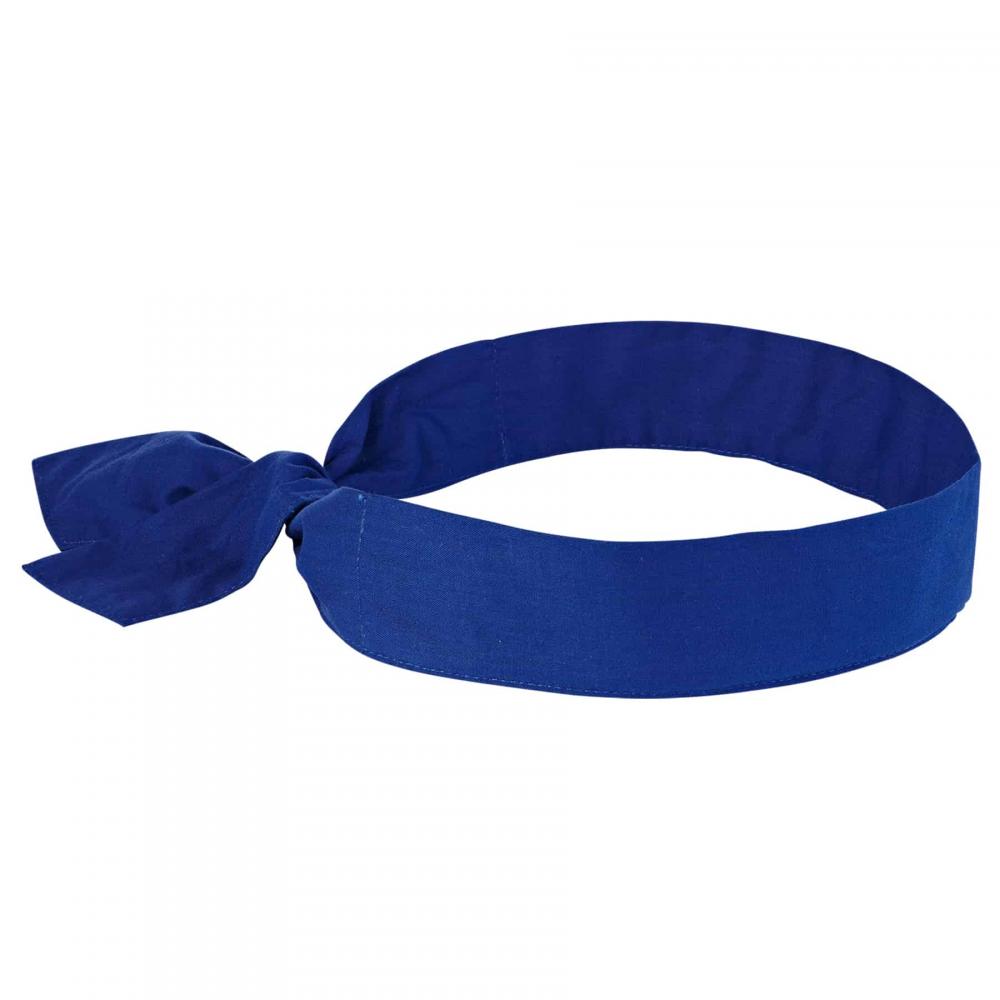 6700 Solid Blue Cooling Bandana Headband - Polymer - Tie<span class=' ItemWarning' style='display:block;'>Item is usually in stock, but we&#39;ll be in touch if there&#39;s a problem<br /></span>