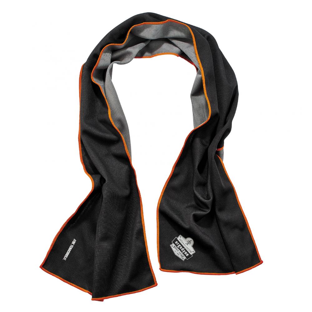 6602MF Black Evaporative Cooling Towel - Microfiber<span class=' ItemWarning' style='display:block;'>Item is usually in stock, but we&#39;ll be in touch if there&#39;s a problem<br /></span>