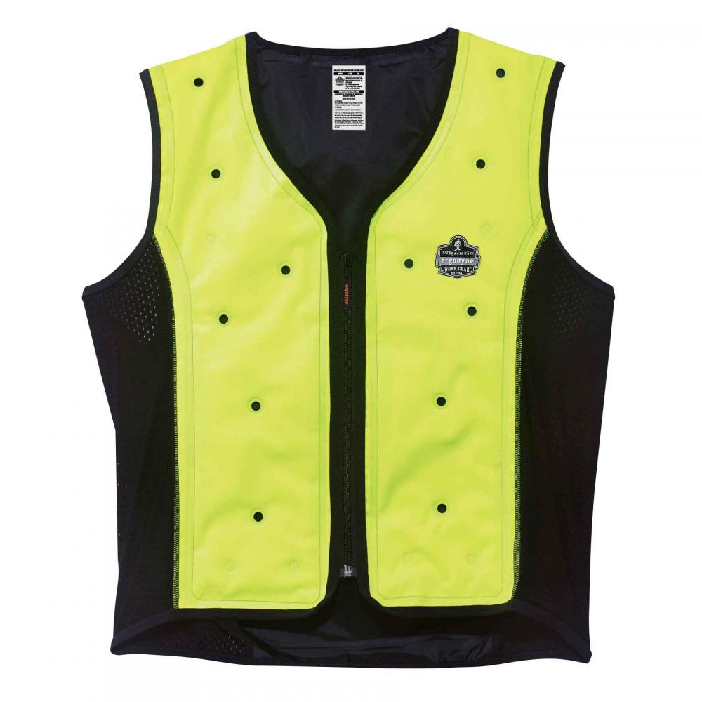 6685 3XL Lime Dry Evaporative Cooling Vest - Zipper<span class=' ItemWarning' style='display:block;'>Item is usually in stock, but we&#39;ll be in touch if there&#39;s a problem<br /></span>