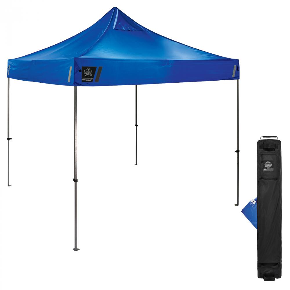 6000 Pallet of 20 Blue Heavy-Duty Pop-Up Tent - 10ft x 10ft<span class=' ItemWarning' style='display:block;'>Item is usually in stock, but we&#39;ll be in touch if there&#39;s a problem<br /></span>