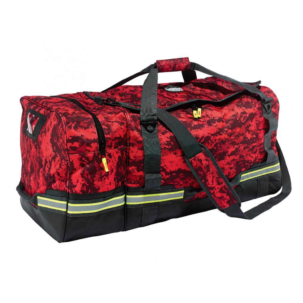 5008 Red Camo Firefighter Turnout Bag - Work Gear, 126L<span class='Notice ItemWarning' style='display:block;'>Item has been discontinued<br /></span>