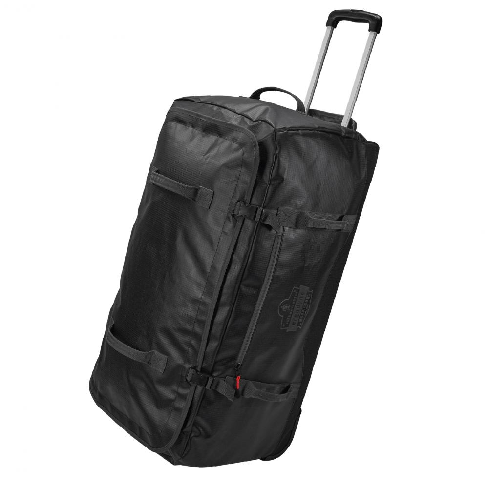 5032 L Black Water-Resistant Wheeled Duffel Bag<span class=' ItemWarning' style='display:block;'>Item is usually in stock, but we&#39;ll be in touch if there&#39;s a problem<br /></span>