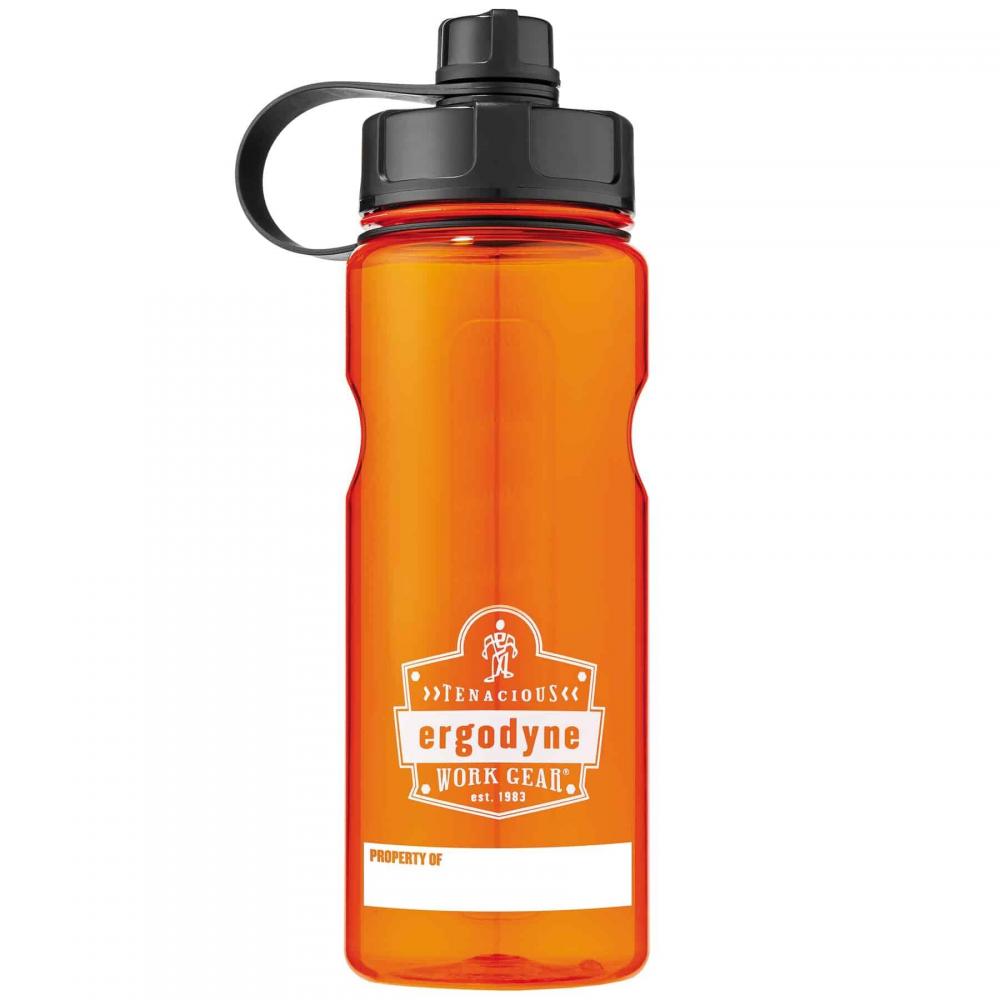 5151 1 ltr Orange Plastic Wide Mouth Water Bottle - 34oz<span class=' ItemWarning' style='display:block;'>Item is usually in stock, but we&#39;ll be in touch if there&#39;s a problem<br /></span>