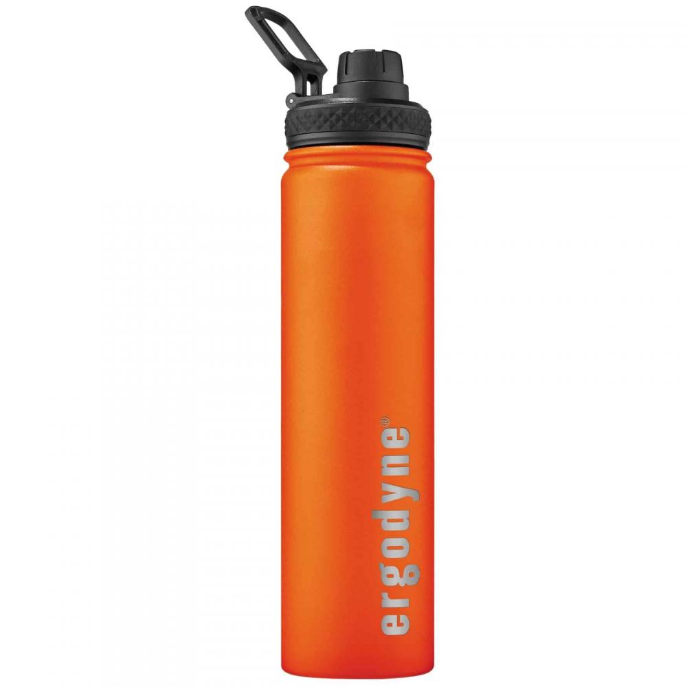 5152 750 ml Orange Insulated Stainless Steel Water Bottle - 25oz<span class=' ItemWarning' style='display:block;'>Item is usually in stock, but we&#39;ll be in touch if there&#39;s a problem<br /></span>