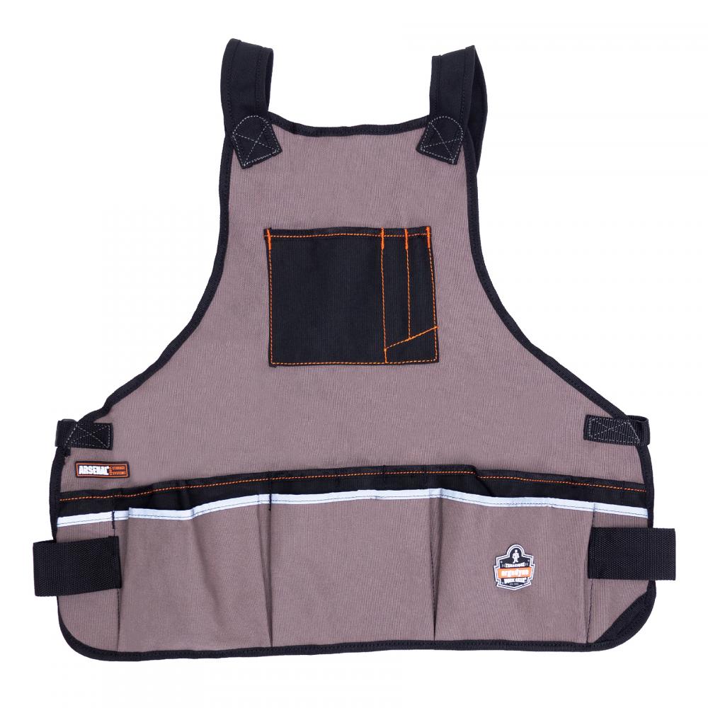 5700 Gray 16-Pocket Apron<span class=' ItemWarning' style='display:block;'>Item is usually in stock, but we&#39;ll be in touch if there&#39;s a problem<br /></span>