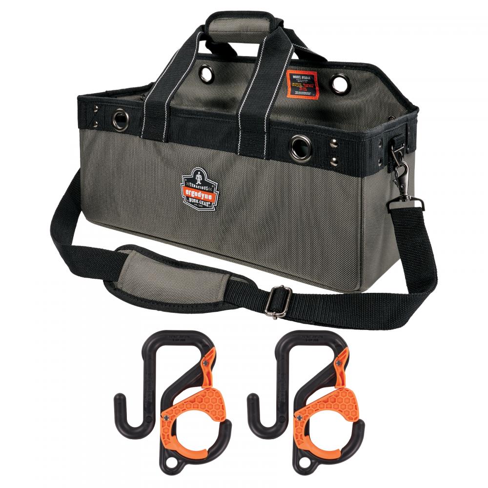 5846 L Gray Bucket Truck Tool Bag with Bucket Hooks Kit<span class=' ItemWarning' style='display:block;'>Item is usually in stock, but we&#39;ll be in touch if there&#39;s a problem<br /></span>