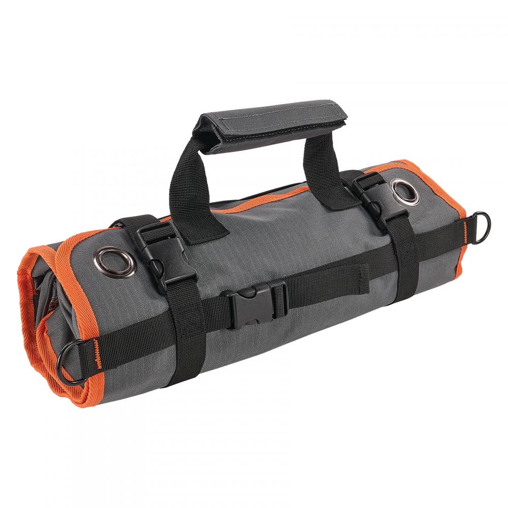 5874 Gray Roll Up Tool Bag - Zipper Pockets<span class=' ItemWarning' style='display:block;'>Item is usually in stock, but we&#39;ll be in touch if there&#39;s a problem<br /></span>