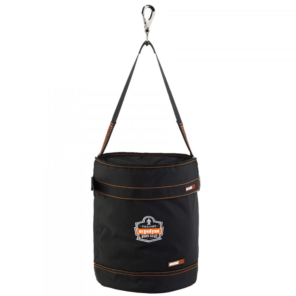 5970T M Black Swiveling Hook Nylon Hoist Bucket and Top<span class=' ItemWarning' style='display:block;'>Item is usually in stock, but we&#39;ll be in touch if there&#39;s a problem<br /></span>