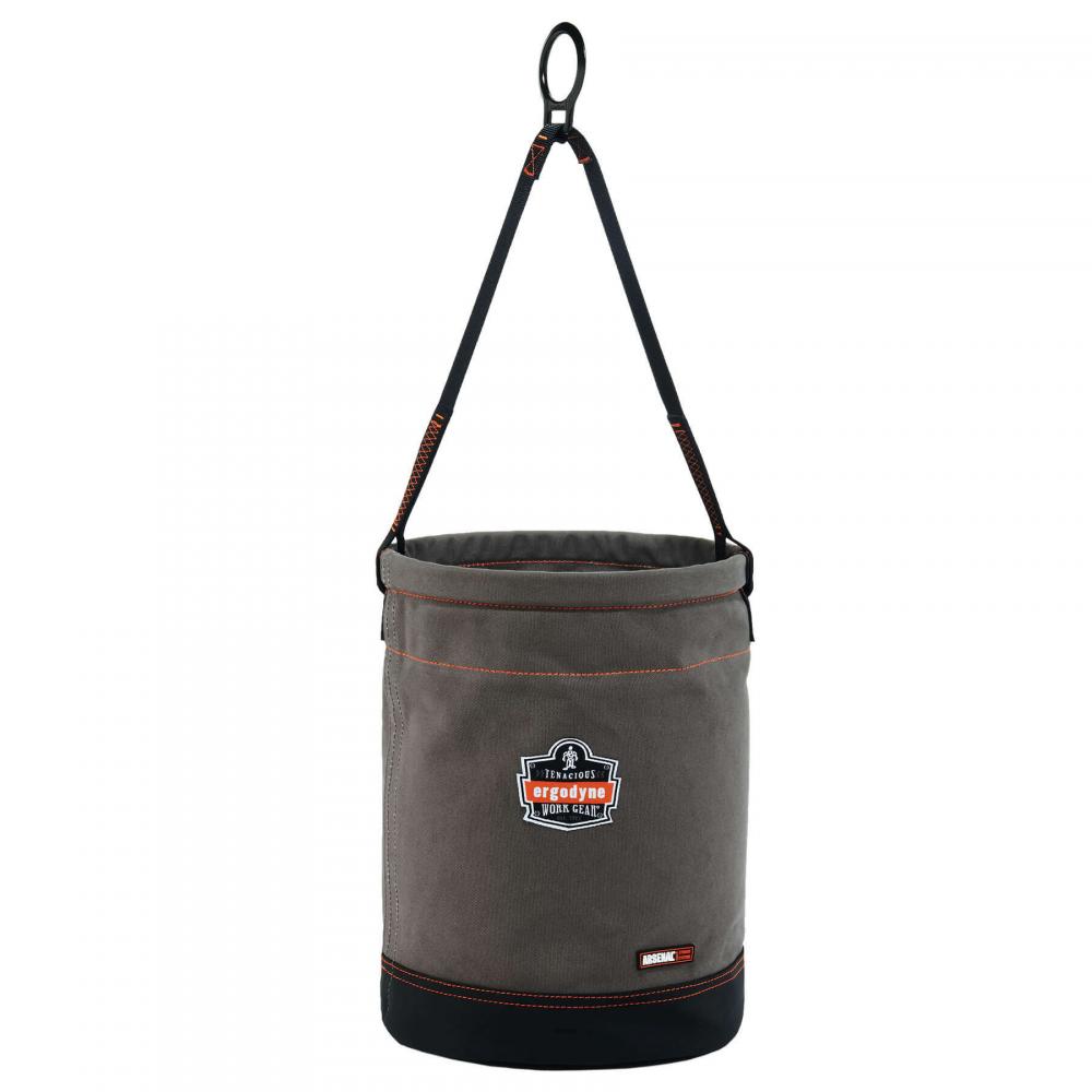 5960 L Gray Canvas Hoist Bucket - D-Rings<span class=' ItemWarning' style='display:block;'>Item is usually in stock, but we&#39;ll be in touch if there&#39;s a problem<br /></span>