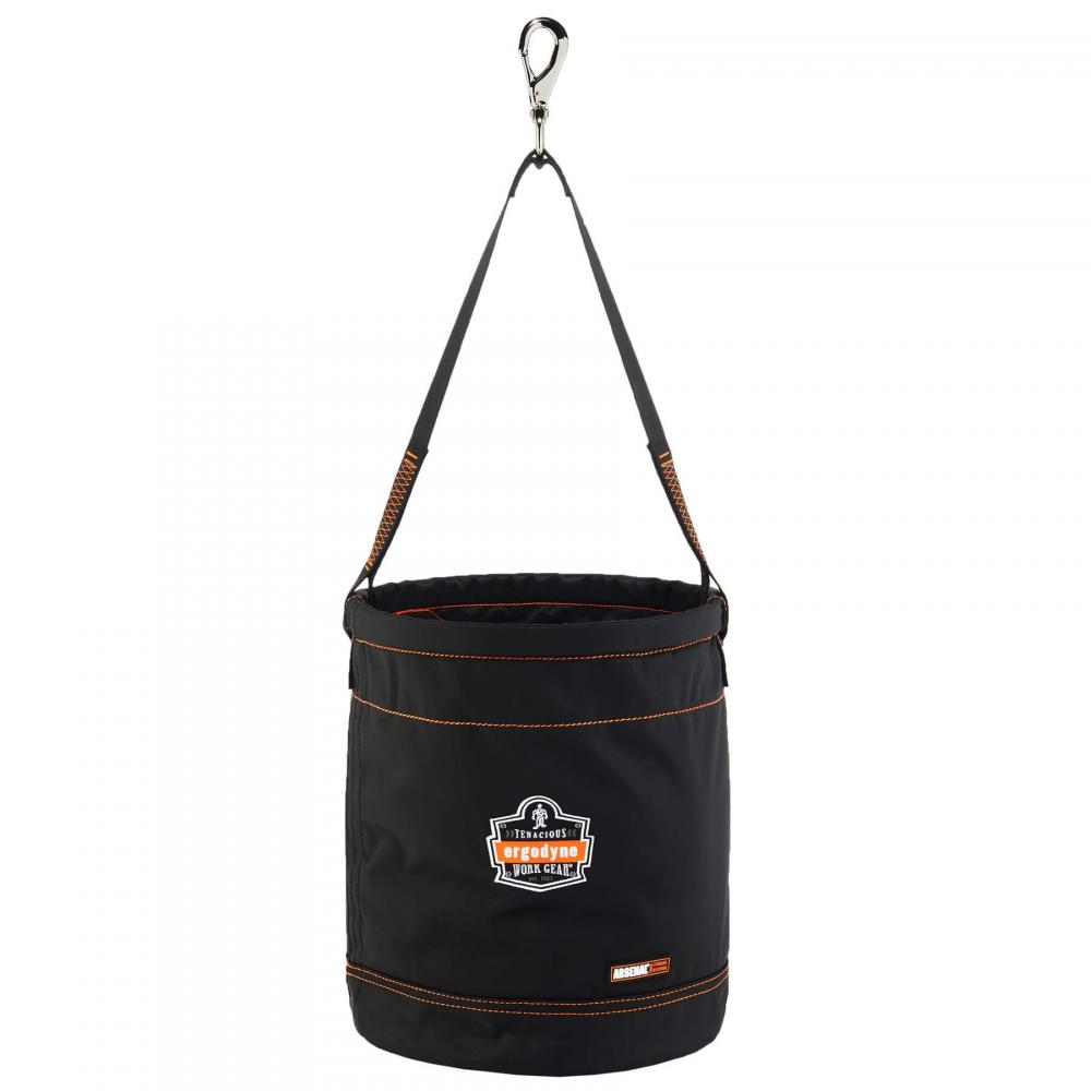 5970 M Black Swiveling Hook Nylon Hoist Bucket<span class=' ItemWarning' style='display:block;'>Item is usually in stock, but we&#39;ll be in touch if there&#39;s a problem<br /></span>