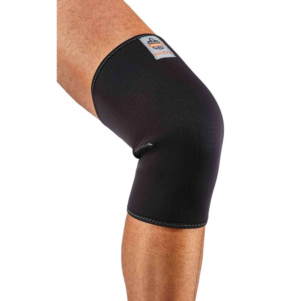 600 XL Black Neoprene Knee Sleeve Single Layer<span class=' ItemWarning' style='display:block;'>Item is usually in stock, but we&#39;ll be in touch if there&#39;s a problem<br /></span>