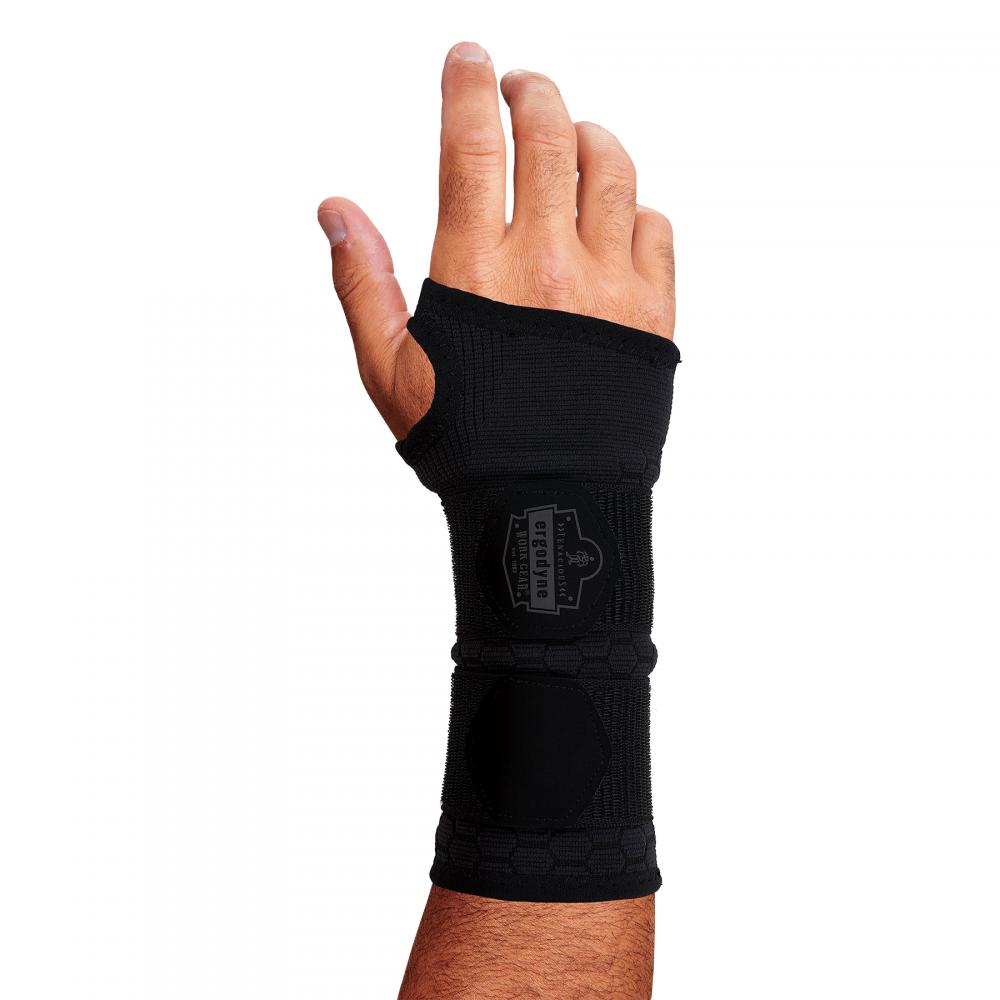 685 M Black Wrist Support Sleeve Double Strap<span class=' ItemWarning' style='display:block;'>Item is usually in stock, but we&#39;ll be in touch if there&#39;s a problem<br /></span>