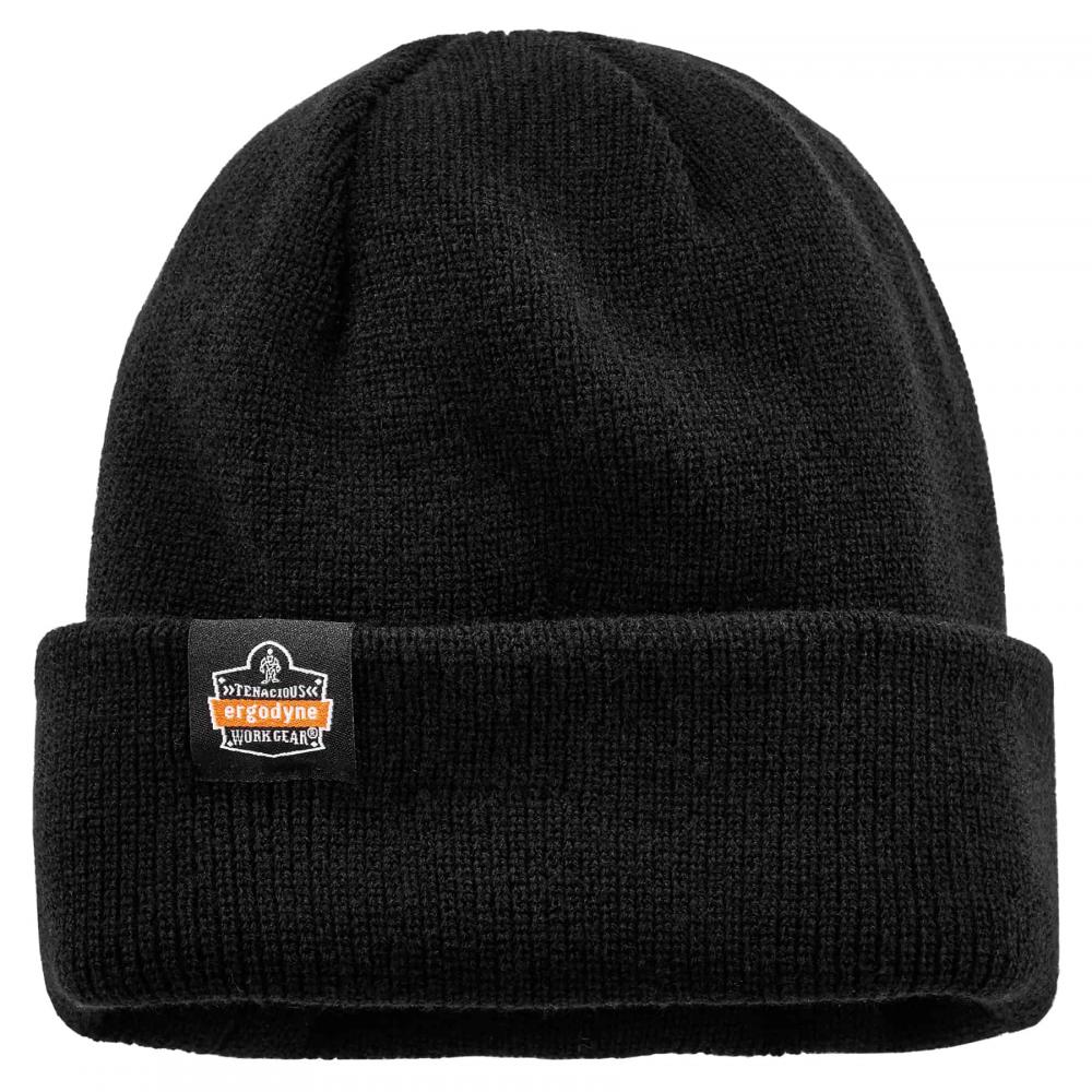 6811Z Black Rib Knit Hat - Zipper for Bump Cap Insert<span class=' ItemWarning' style='display:block;'>Item is usually in stock, but we&#39;ll be in touch if there&#39;s a problem<br /></span>