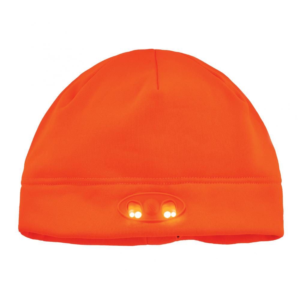 6804 Orange Skull Cap Winter Hat with LED Lights<span class=' ItemWarning' style='display:block;'>Item is usually in stock, but we&#39;ll be in touch if there&#39;s a problem<br /></span>