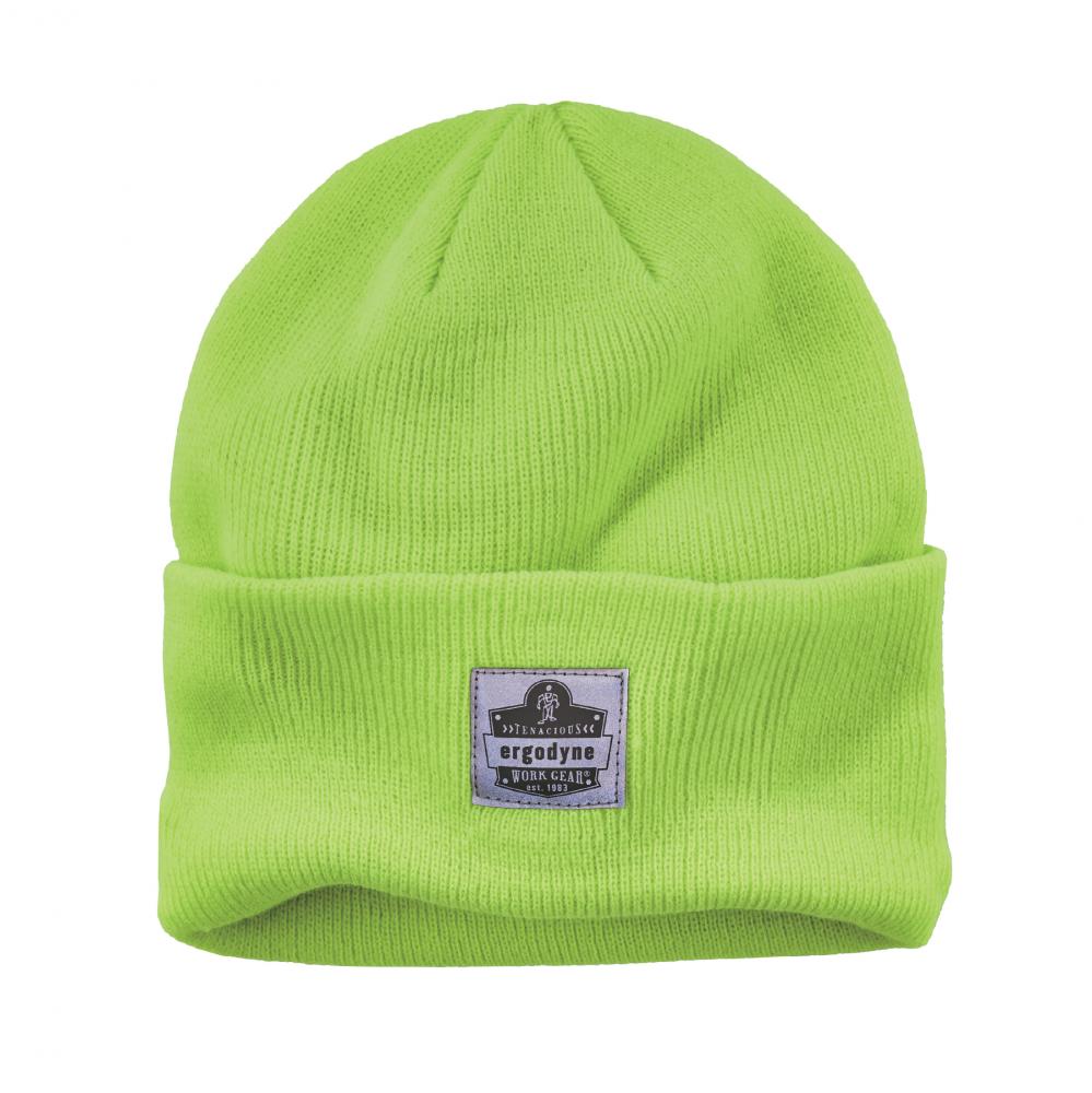 6806 Lime Cuffed Rib Knit Winter Hat<span class=' ItemWarning' style='display:block;'>Item is usually in stock, but we&#39;ll be in touch if there&#39;s a problem<br /></span>