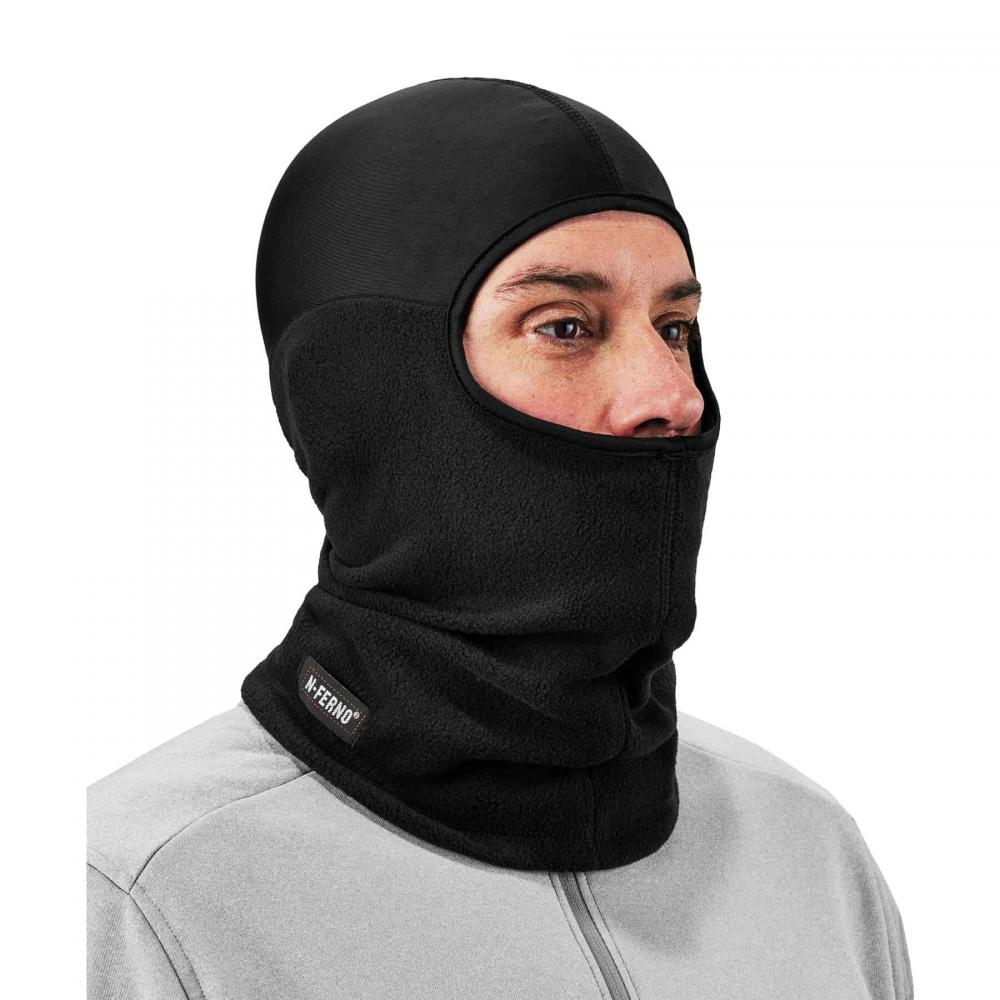 6822 Black Balaclava Face Mask - Spandex Top<span class=' ItemWarning' style='display:block;'>Item is usually in stock, but we&#39;ll be in touch if there&#39;s a problem<br /></span>