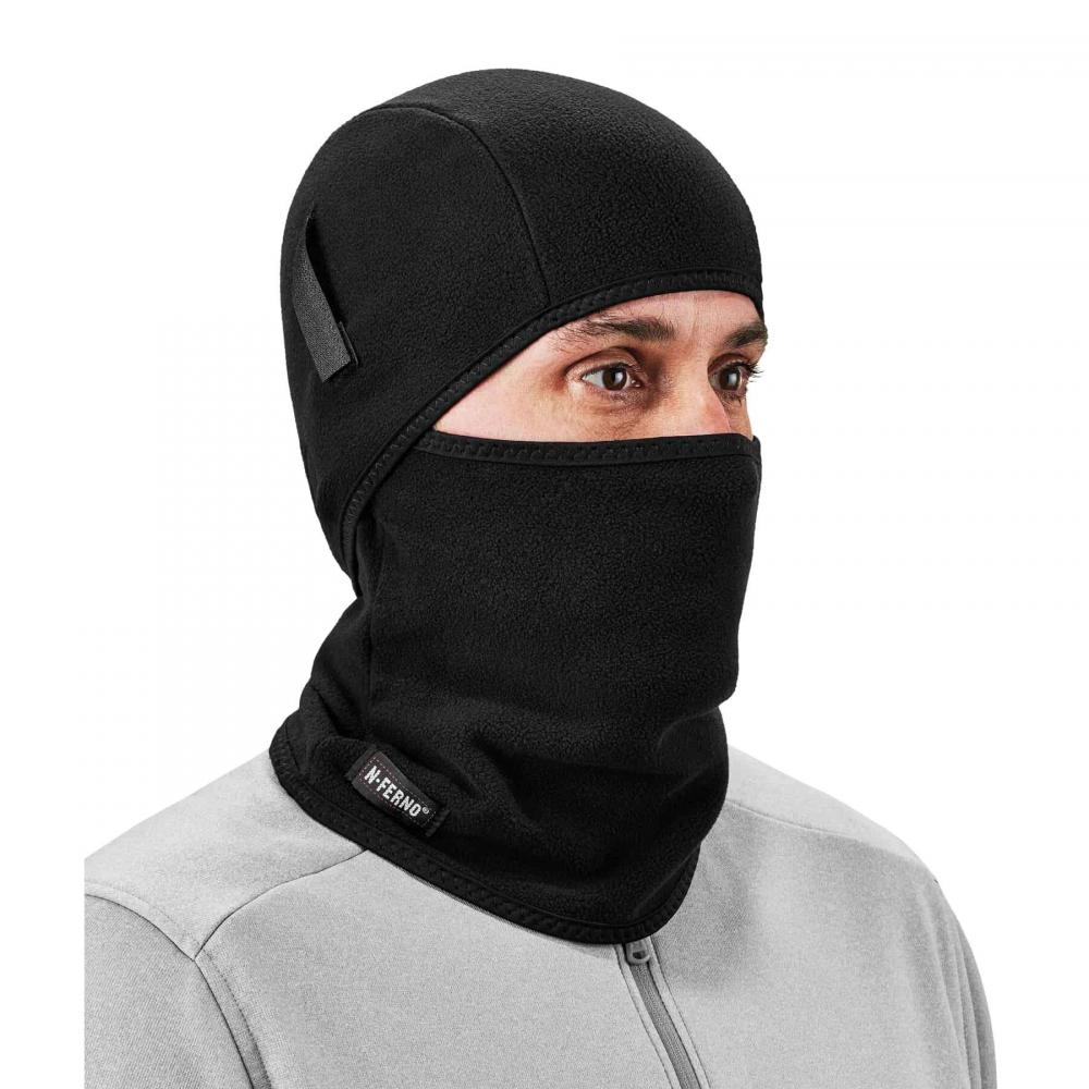 6826 Black Balaclava Face Mask - 2-pc Fleece<span class=' ItemWarning' style='display:block;'>Item is usually in stock, but we&#39;ll be in touch if there&#39;s a problem<br /></span>