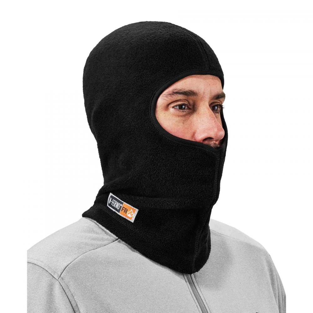 6828 Black Balaclava Face Mask - Modacrylic Blend FR Fleece<span class=' ItemWarning' style='display:block;'>Item is usually in stock, but we&#39;ll be in touch if there&#39;s a problem<br /></span>