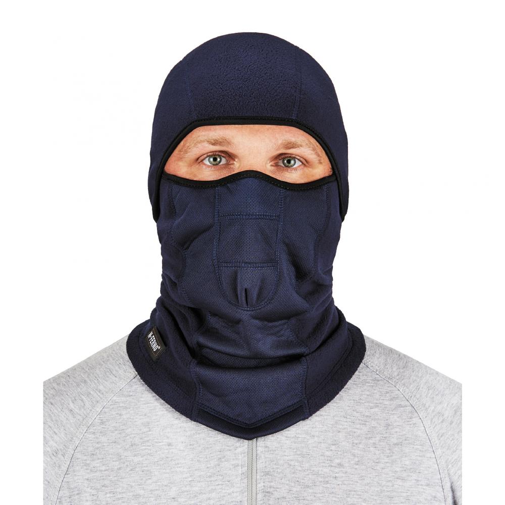 6823 Navy Hinged Balaclava Face Mask<span class=' ItemWarning' style='display:block;'>Item is usually in stock, but we&#39;ll be in touch if there&#39;s a problem<br /></span>