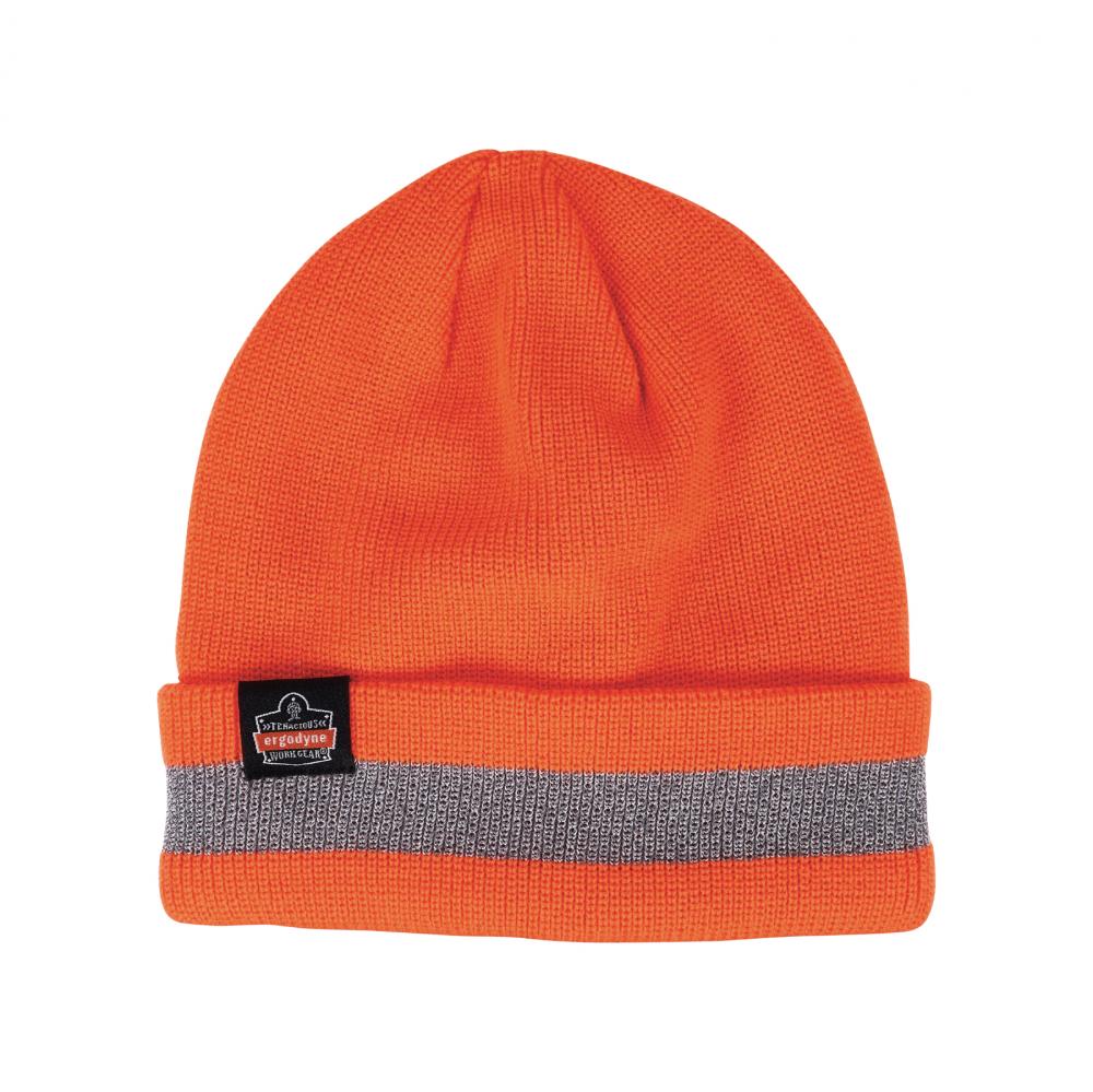 6803 One Size Orange Reflective Winter Hat<span class=' ItemWarning' style='display:block;'>Item is usually in stock, but we&#39;ll be in touch if there&#39;s a problem<br /></span>