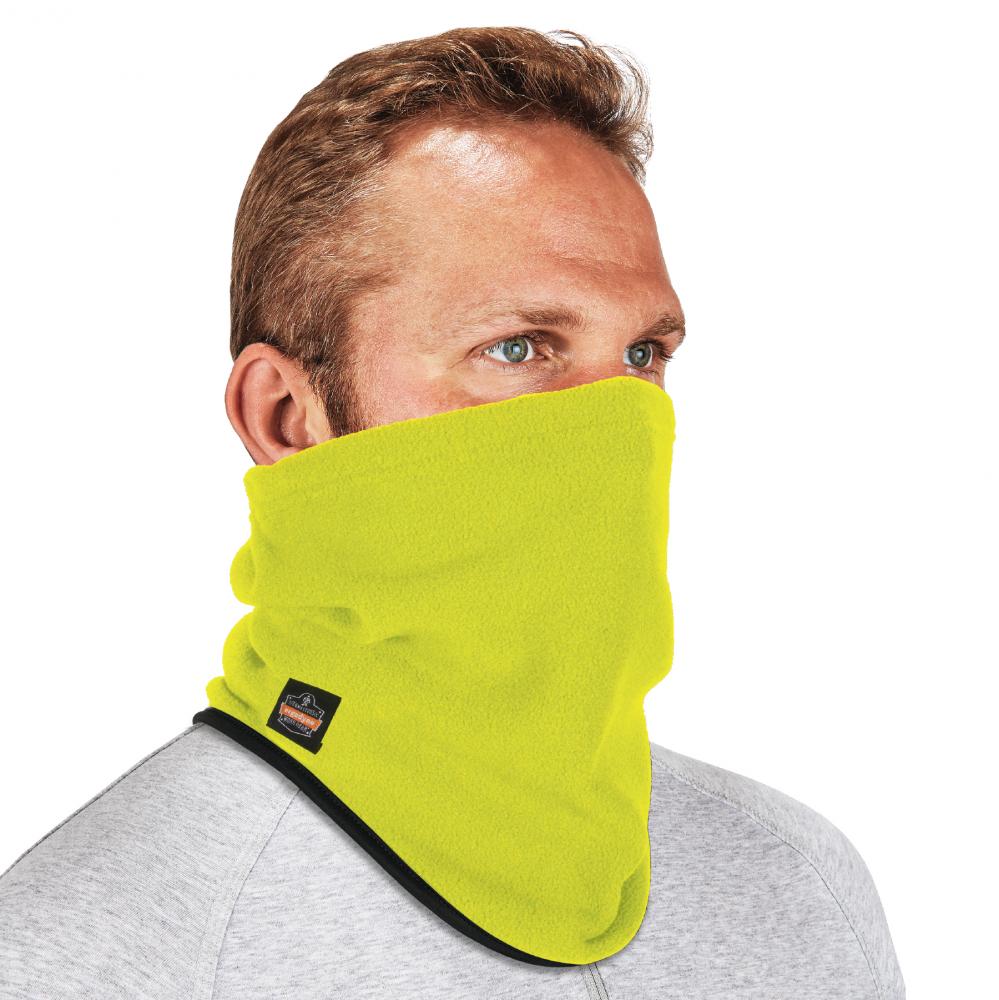 6960 Hi-Vis Lime Fleece Neck Gaiter<span class=' ItemWarning' style='display:block;'>Item is usually in stock, but we&#39;ll be in touch if there&#39;s a problem<br /></span>