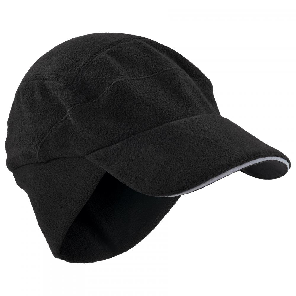 6807 Black Winter Baseball Cap with Ear Flaps<span class=' ItemWarning' style='display:block;'>Item is usually in stock, but we&#39;ll be in touch if there&#39;s a problem<br /></span>