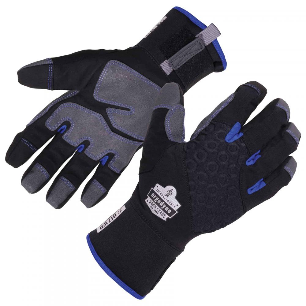 817WP L Black Thermal WP Gloves - Reinforced<span class=' ItemWarning' style='display:block;'>Item is usually in stock, but we&#39;ll be in touch if there&#39;s a problem<br /></span>