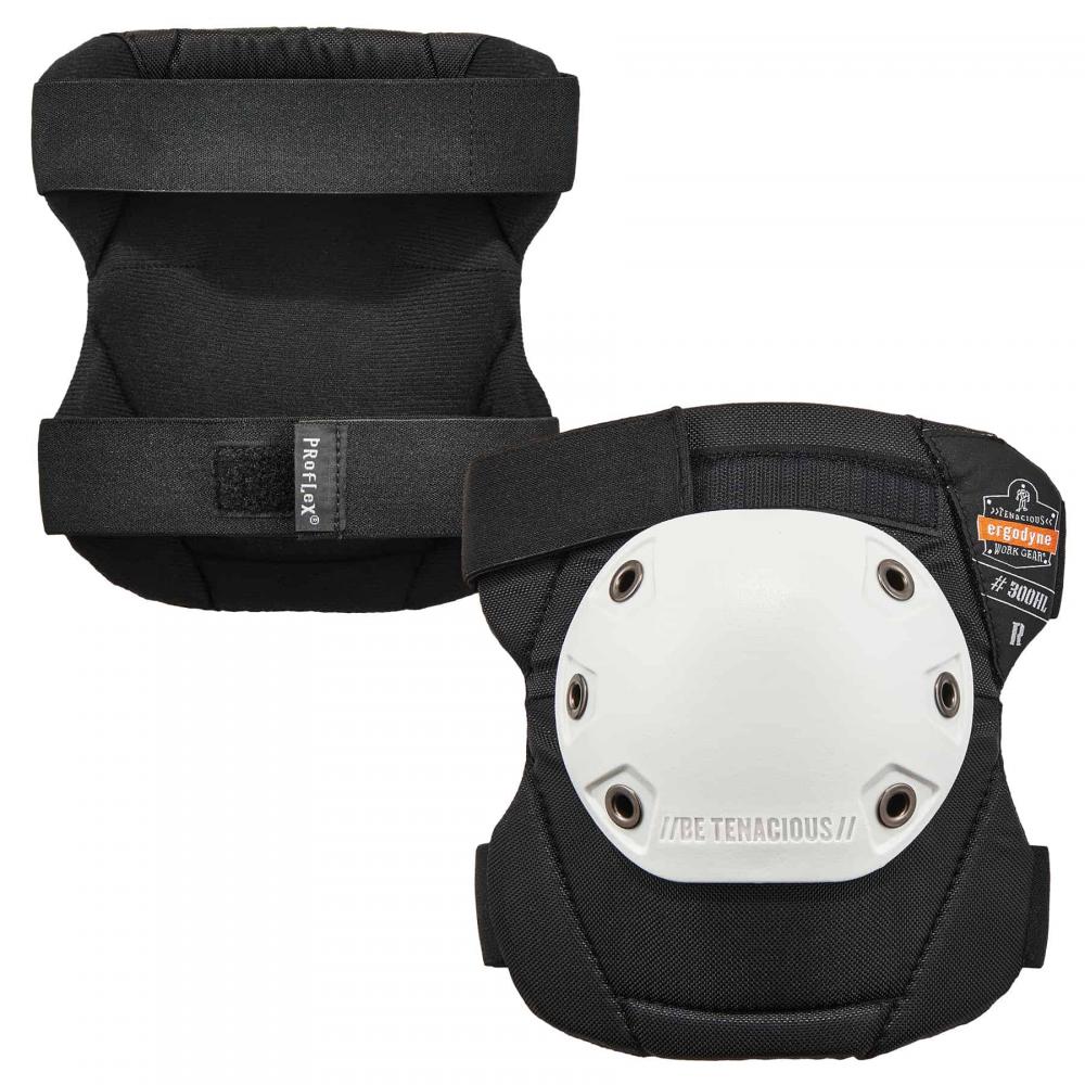 300HL White Cap Knee Pads - Rounded Hard Cap - HL<span class=' ItemWarning' style='display:block;'>Item is usually in stock, but we&#39;ll be in touch if there&#39;s a problem<br /></span>