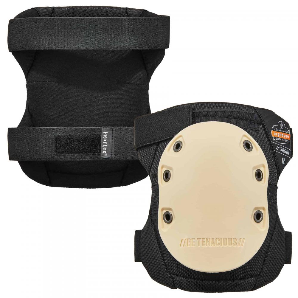 325HL Tan Cap Non-Marring Knee Pads - Rubber Cap - H+L<span class=' ItemWarning' style='display:block;'>Item is usually in stock, but we&#39;ll be in touch if there&#39;s a problem<br /></span>