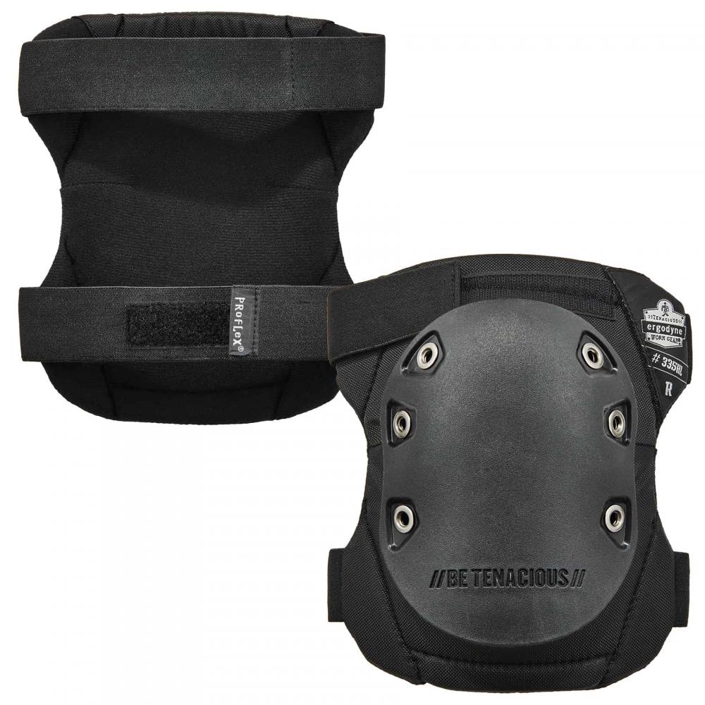 335HL Black Cap Slip-Resistant Knee Pads - Rubber Cap - HL<span class=' ItemWarning' style='display:block;'>Item is usually in stock, but we&#39;ll be in touch if there&#39;s a problem<br /></span>