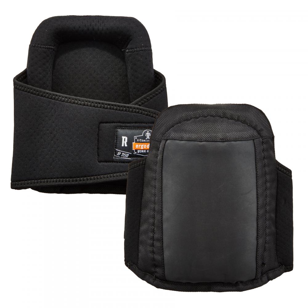 350 Black Gel Foam Knee Pads - Long Soft Cap<span class=' ItemWarning' style='display:block;'>Item is usually in stock, but we&#39;ll be in touch if there&#39;s a problem<br /></span>