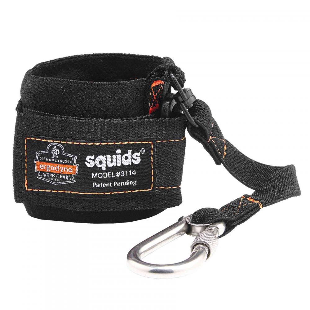 3114 Black Tool Lanyard - Pull-On Wrist - Carabiner<span class=' ItemWarning' style='display:block;'>Item is usually in stock, but we&#39;ll be in touch if there&#39;s a problem<br /></span>