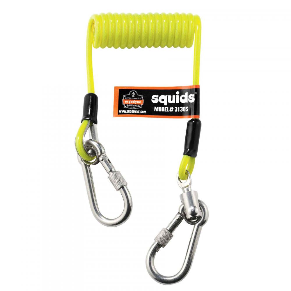 3130S Standard Lime Coiled Cable Lanyard - 2lbs<span class=' ItemWarning' style='display:block;'>Item is usually in stock, but we&#39;ll be in touch if there&#39;s a problem<br /></span>