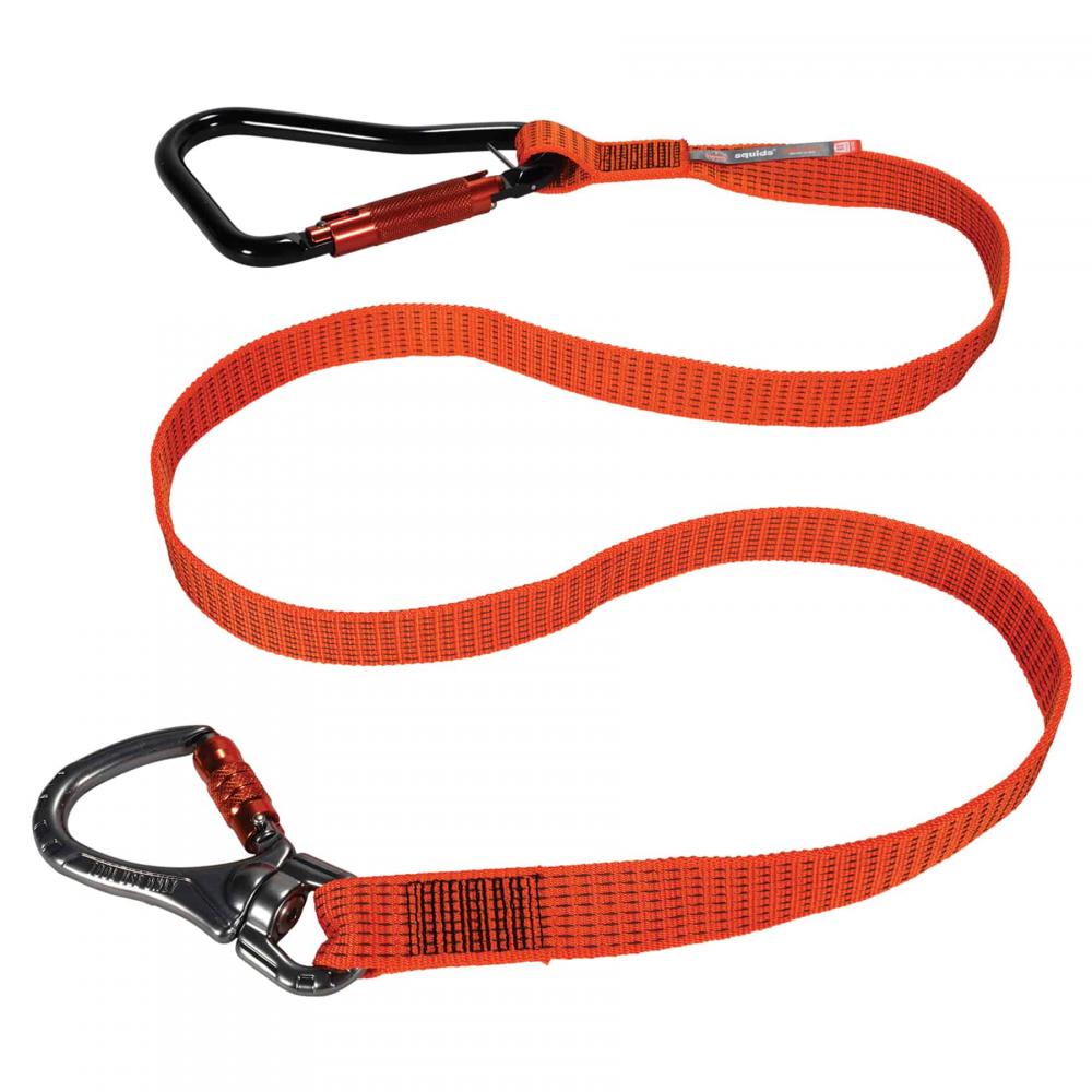 3149 Standard Orange Lanyard - XL Carabiner Swivel Carabiner - 80lbs<span class=' ItemWarning' style='display:block;'>Item is usually in stock, but we&#39;ll be in touch if there&#39;s a problem<br /></span>