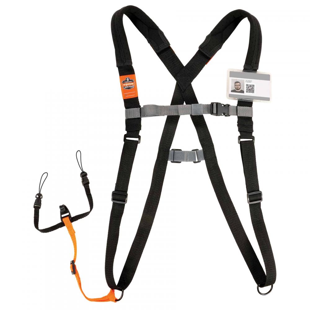 3138 S Black Barcode Padded Scanner Harness Lanyard<span class=' ItemWarning' style='display:block;'>Item is usually in stock, but we&#39;ll be in touch if there&#39;s a problem<br /></span>