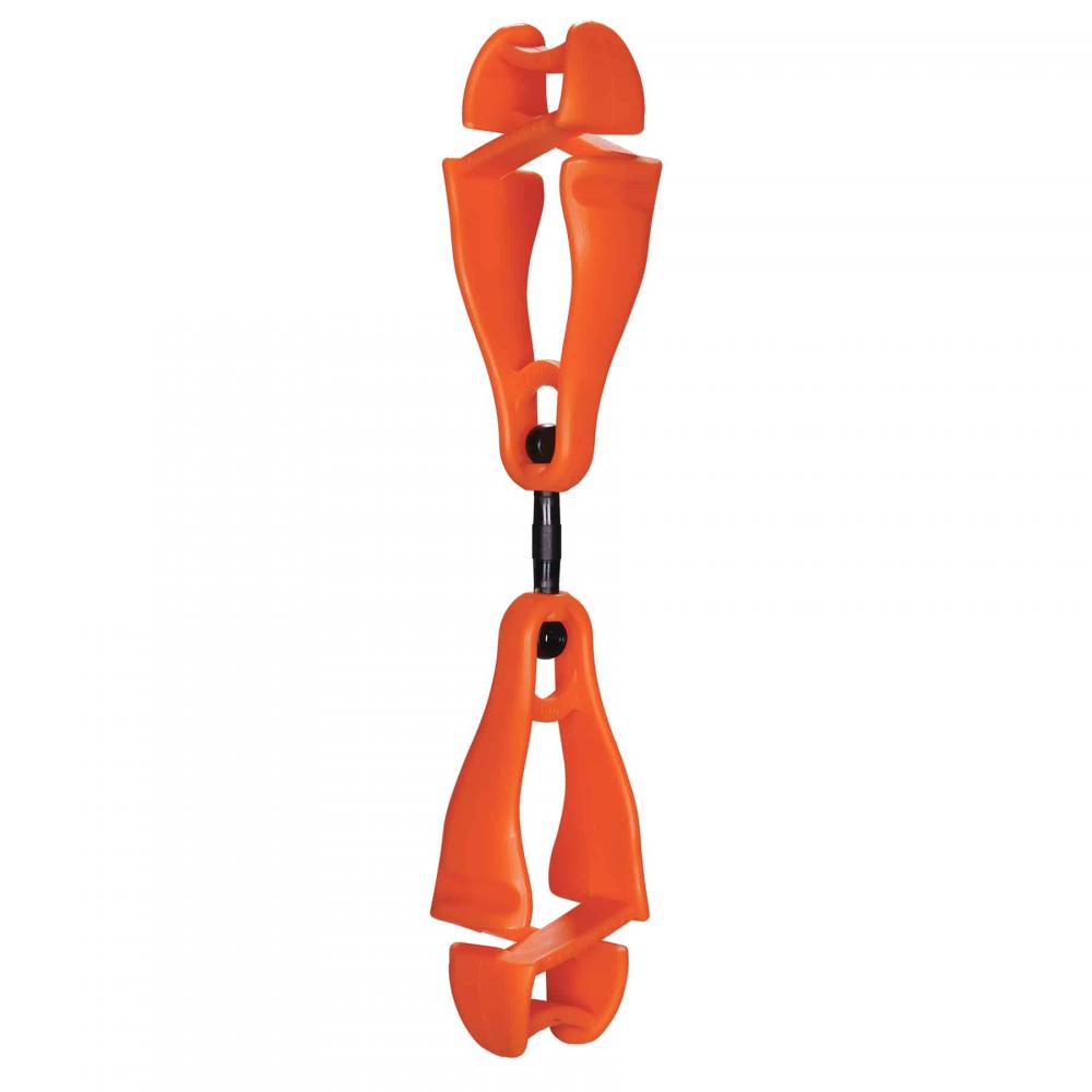 3420 Single Orange Swivel Glove Clip Holder with Dual Clips<span class=' ItemWarning' style='display:block;'>Item is usually in stock, but we&#39;ll be in touch if there&#39;s a problem<br /></span>