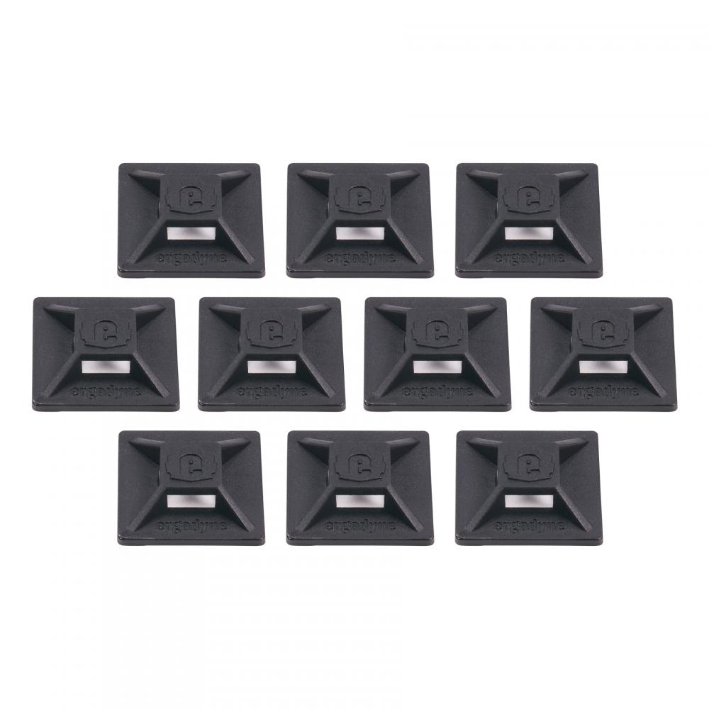 3701 10-pack Black Mini Adhesive Mount Replacements - 2lbs / 0.9kg<span class=' ItemWarning' style='display:block;'>Item is usually in stock, but we&#39;ll be in touch if there&#39;s a problem<br /></span>