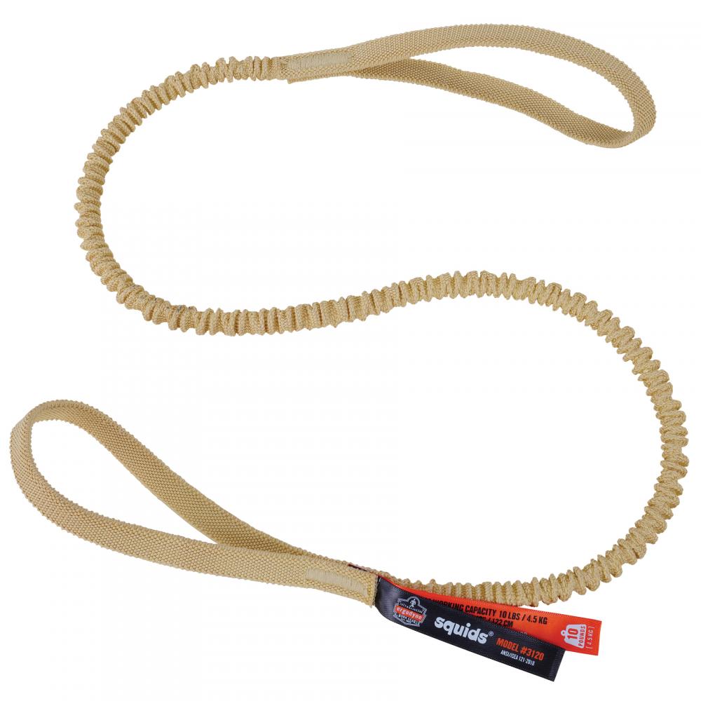 3120 Standard Yellow Burn CR Aramid Lanyard - Dual Loop<span class='Notice ItemWarning' style='display:block;'>Item has been discontinued<br /></span>