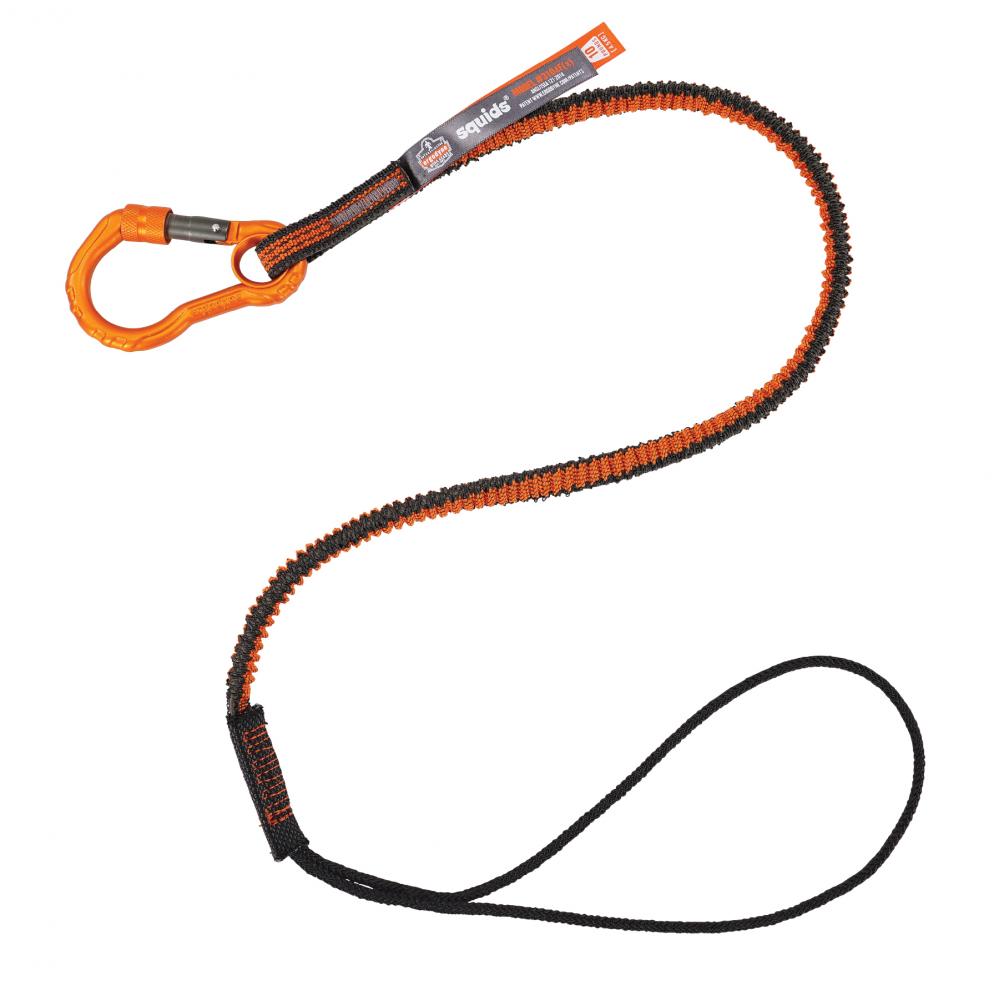 3104F(x) Standard Orange and Gray Tool Lanyard - Carabiner Choke Loop - 10lbs<span class=' ItemWarning' style='display:block;'>Item is usually in stock, but we&#39;ll be in touch if there&#39;s a problem<br /></span>