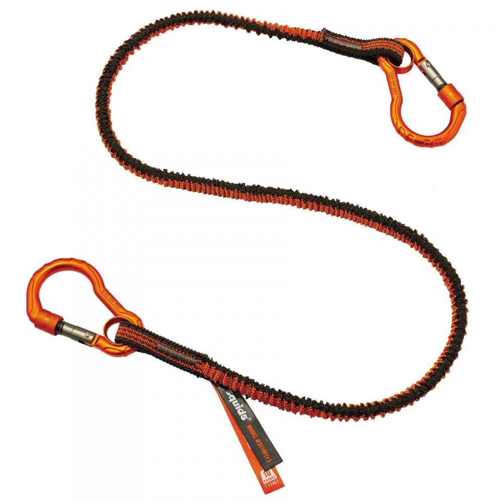 3110F(x) Standard Orange and Gray Lanyard - Dual Carabiners - 10lbs<span class=' ItemWarning' style='display:block;'>Item is usually in stock, but we&#39;ll be in touch if there&#39;s a problem<br /></span>