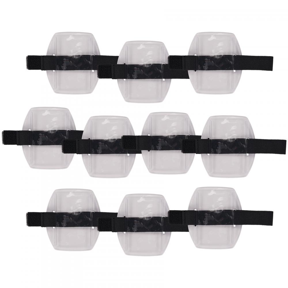 3386 10-pack Black Arm Band ID Badge Holder<span class=' ItemWarning' style='display:block;'>Item is usually in stock, but we&#39;ll be in touch if there&#39;s a problem<br /></span>