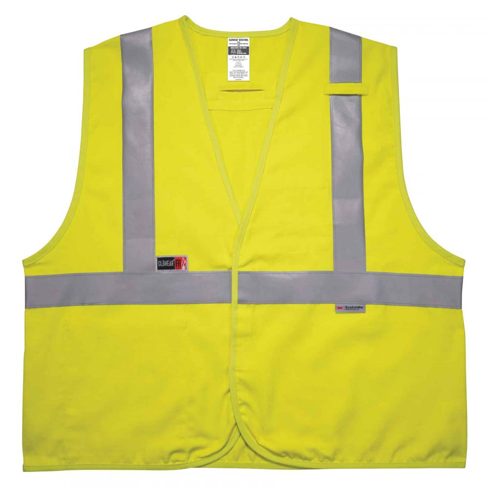 8261FRHL L/XL Lime Class 2 FR Safety Vest - Dual Compliant - HL<span class=' ItemWarning' style='display:block;'>Item is usually in stock, but we&#39;ll be in touch if there&#39;s a problem<br /></span>