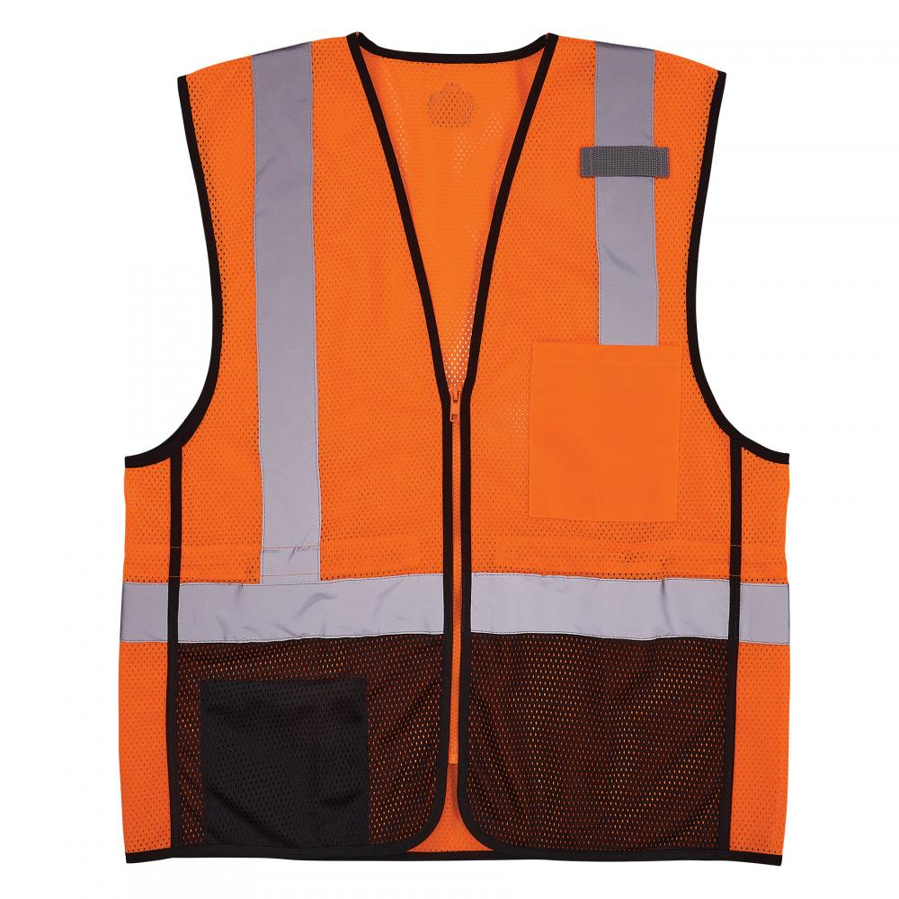 8210ZBK L/XL Orange Hi Vis Safety Vest<span class=' ItemWarning' style='display:block;'>Item is usually in stock, but we&#39;ll be in touch if there&#39;s a problem<br /></span>