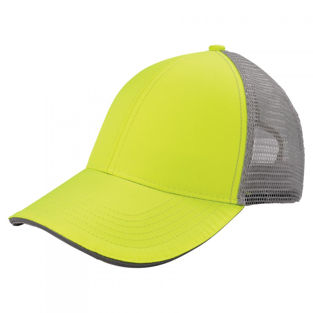 8933 Hi-Vis Lime Reflective Snapback Hat<span class=' ItemWarning' style='display:block;'>Item is usually in stock, but we&#39;ll be in touch if there&#39;s a problem<br /></span>